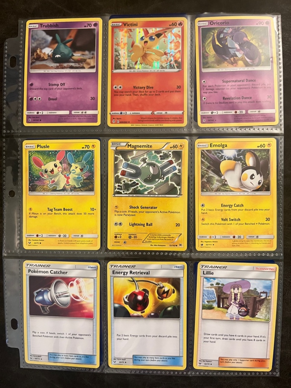Vintage Pokemon Trading Cards